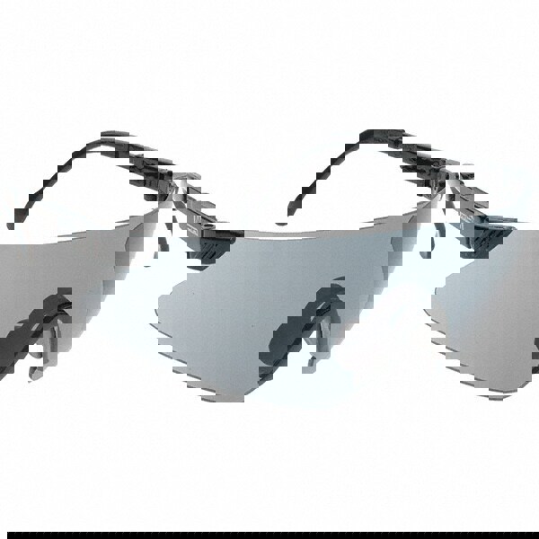 Safety Glass: Scratch-Resistant, Polycarbonate, Gray Lenses